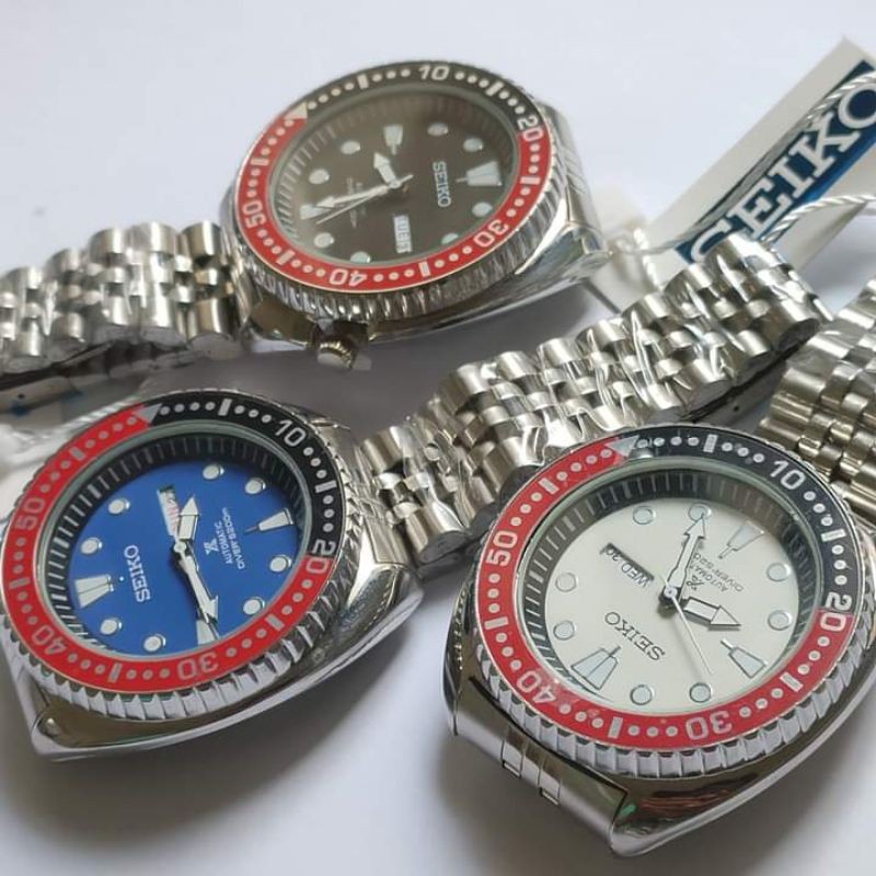 Jual JAM TANGAN SEIKO DIVER WATCH BAND SEIKO DIVERS SEIKO SKX TURTLE