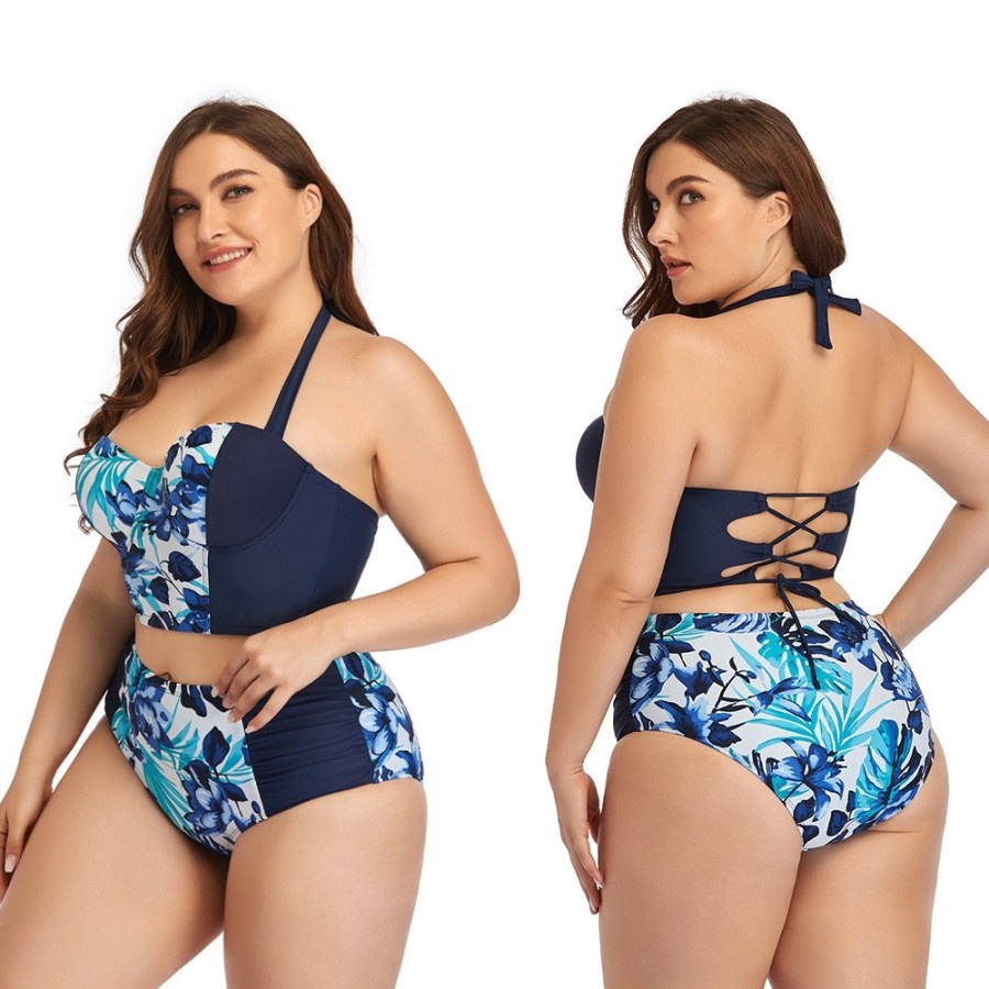 Bikini Import Baju Renang Wanita Jumbo Big Size BACA DESKRIPSI