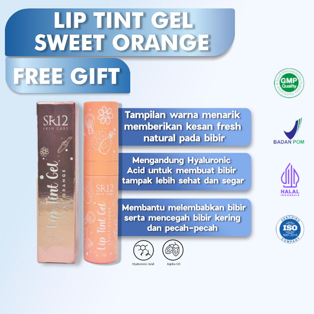 Jual LIP TINT GEL SWEET ORANGE SR12 / LIP TINT AWET TAHAN LAMA / CHEEK