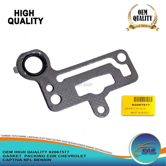 Jual GASKET PACKING EGR CHEVROLET CAPTIVA NFL BENSIN OEM | Shopee Indonesia