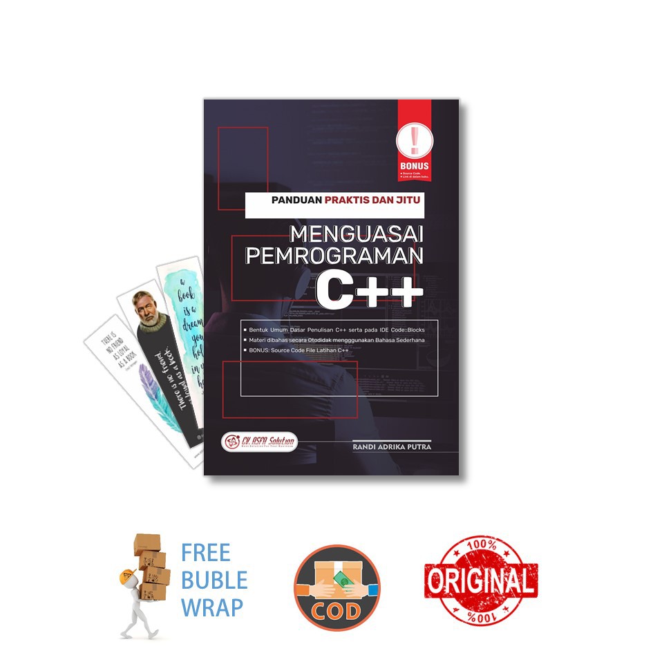 Jual Buku Menguasai Pemrograman C++: Panduan Praktis & Jitu (Asfa ...