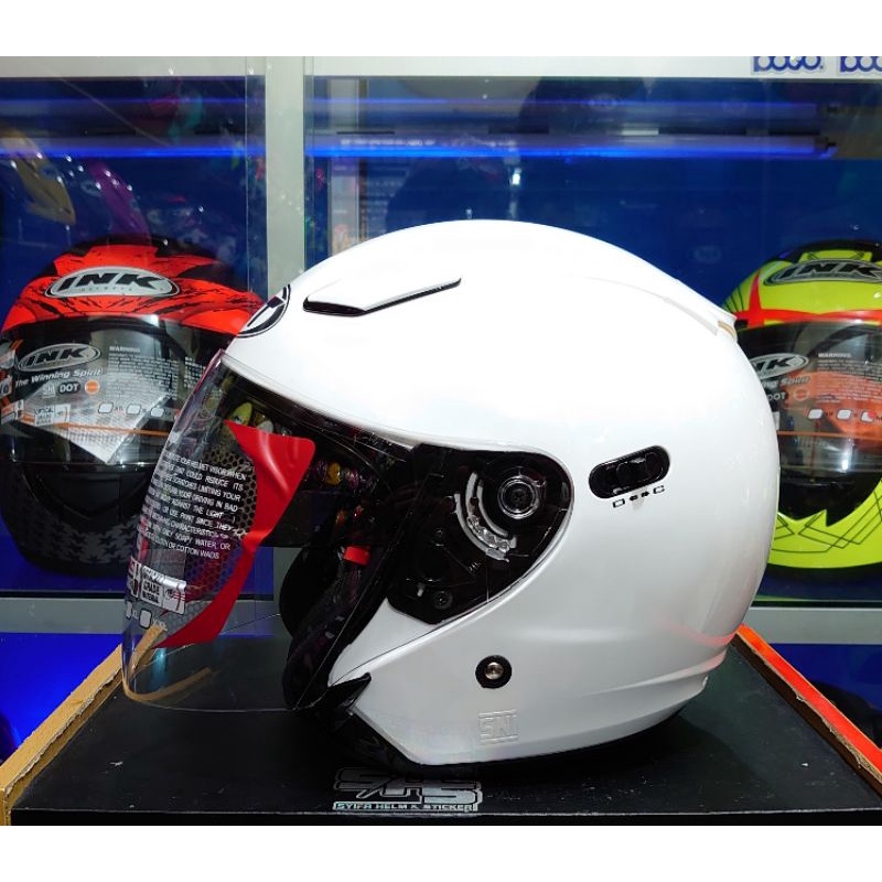 Jual Helm Kyt DJ maxi solid 2 visor | Shopee Indonesia