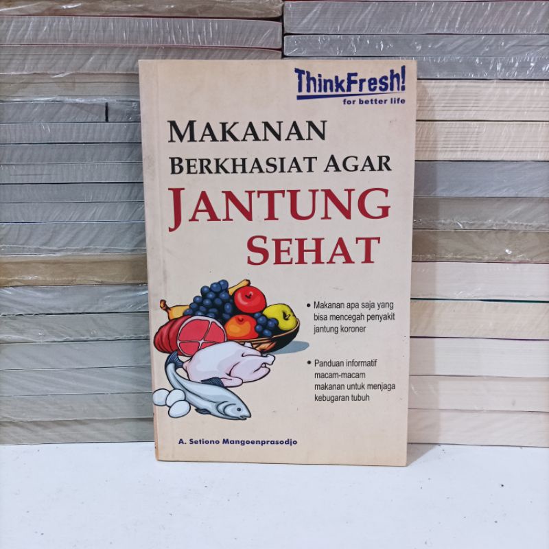 Jual Buku Obral Murah Buku Makanan Berkhasiat Agar Jantung Sehat Shopee Indonesia