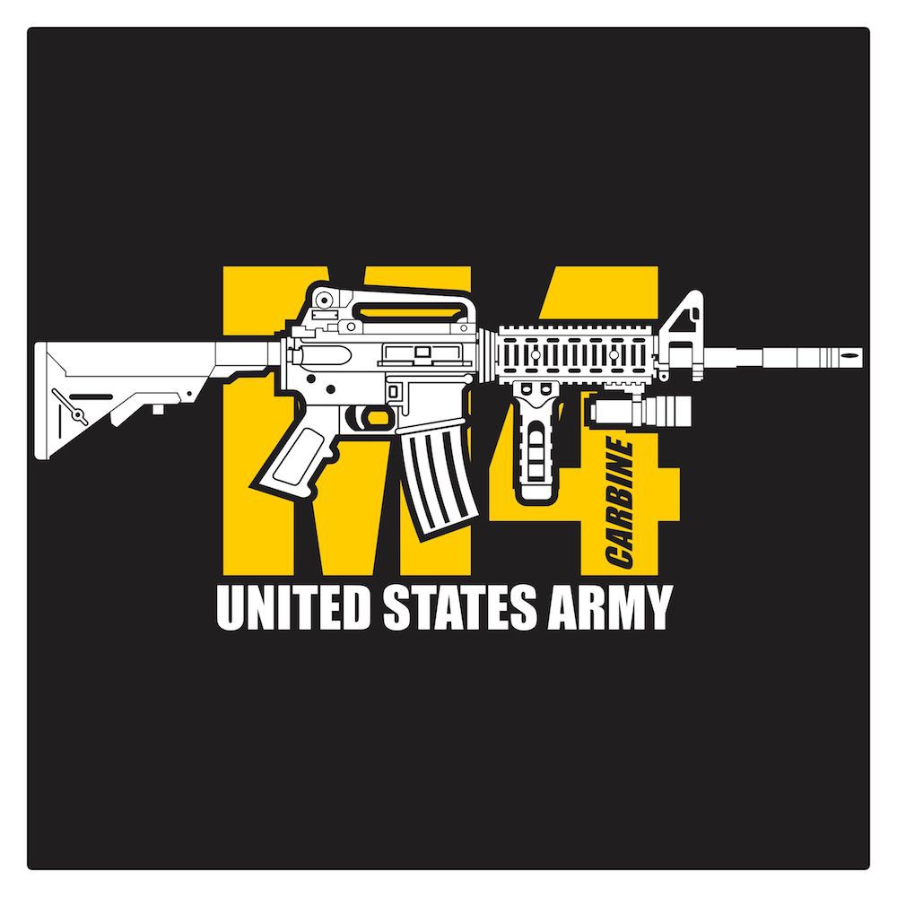 Jual Carbine M4 Series 5 Cutting Sticker | Shopee Indonesia