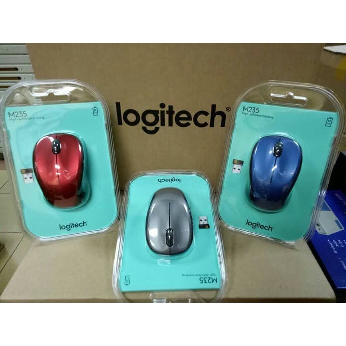 Jual mouse wireless logitech m235 (Original) | Shopee Indonesia