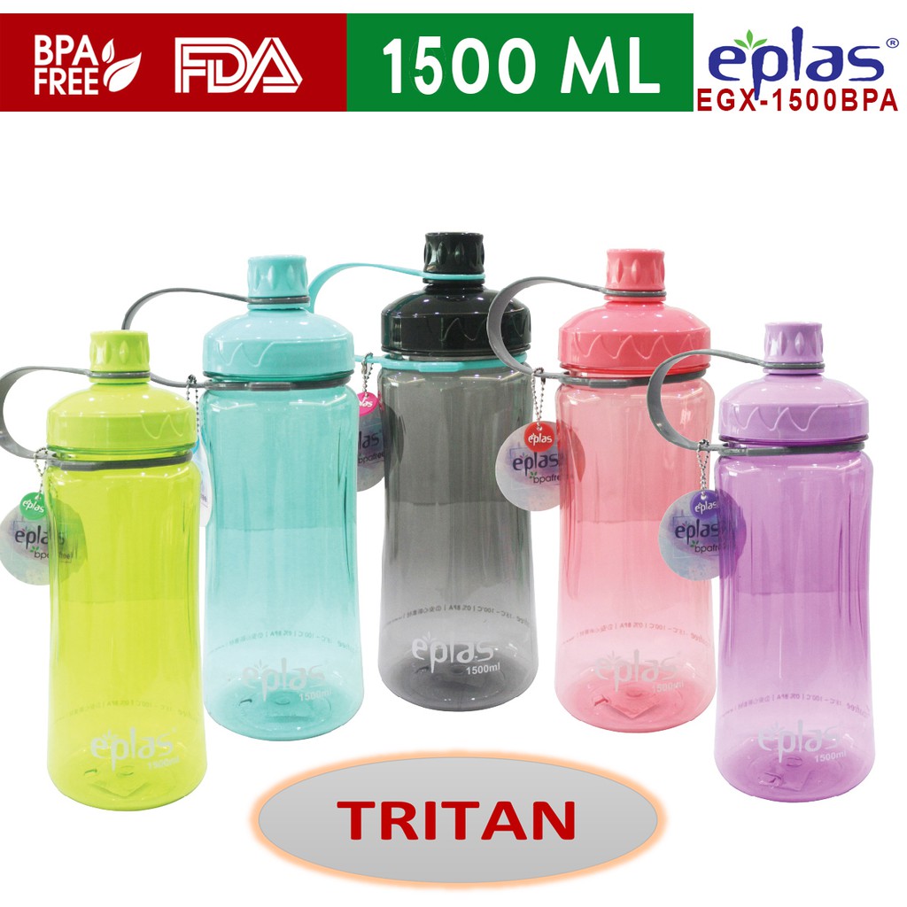 Jual Tumbler Botol Besar Dengan Pegangan Murah EPLAS 1,5 Ltr (EGX ...