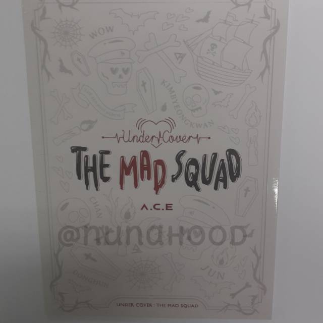 Jual PELUNASAN PO ALBUM ACE UNDERCOVER THE MAD SQUAD Shopee Indonesia
