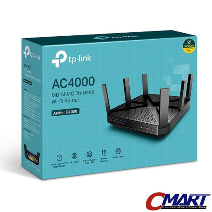 Jual TP-Link Archer C4000 TPLink WiFi AC4000 Wireless Router ...