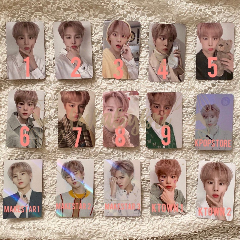 Kim Wooseok store Photocards