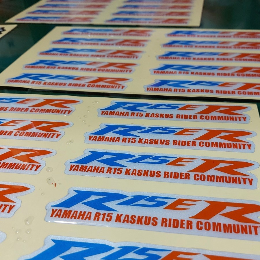 Jual Custom Sticker Timbul Resin TERAS DIGITAL | Shopee Indonesia