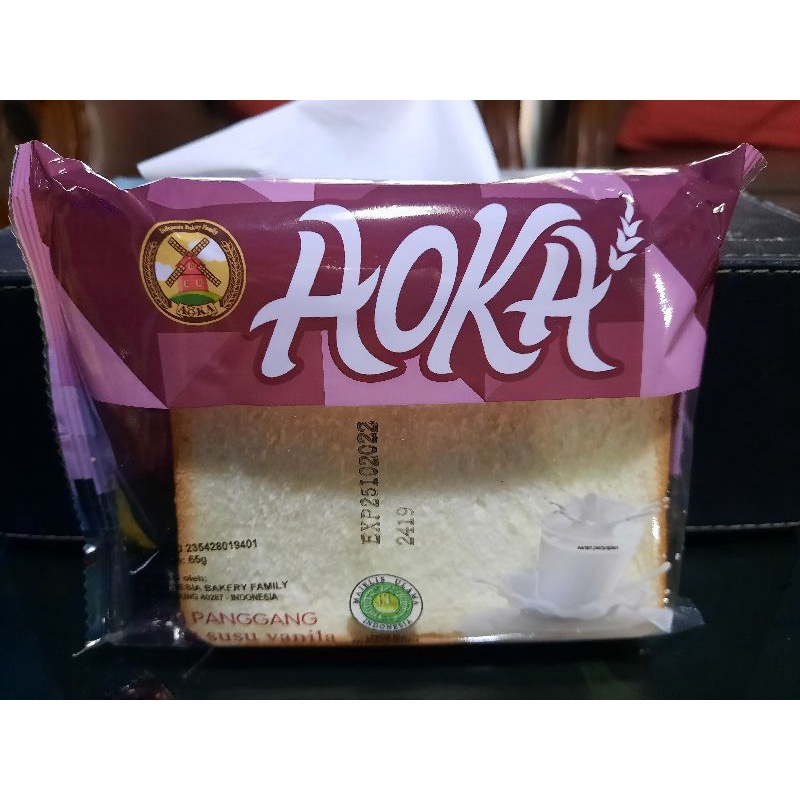 Jual Roti tawar lapis isian Aoka roti panggang viral satuan | Shopee ...