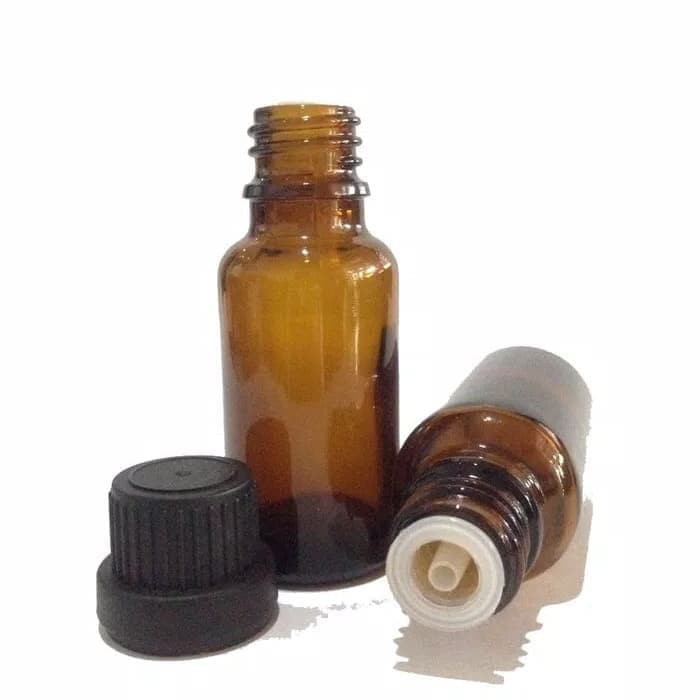 Jual Botol Kaca Amber Tebal Tetes / Filler Aromaterapi 20ml | Shopee ...