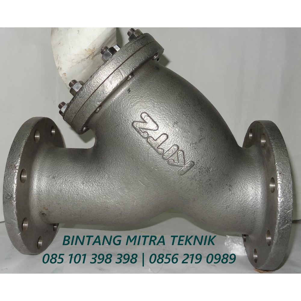Jual Y STRAINER KITZ FIGUYA SS304 JIS 10K 4 INCH Shopee Indonesia