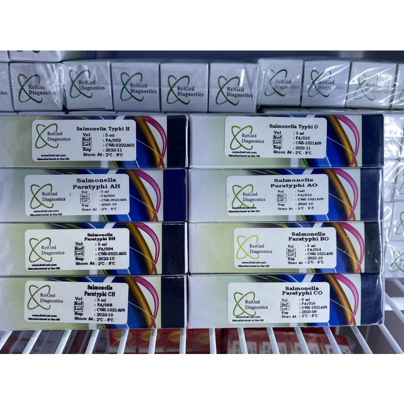 Jual Reagen Widal set Reiged 8x5ml | Shopee Indonesia