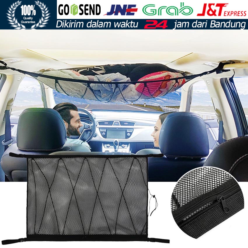 Jual Jaring Bagasi Mobil Cargo Net Mobil Tempat Penyimpanan Joran Dalam Mobil Cargo Jaring