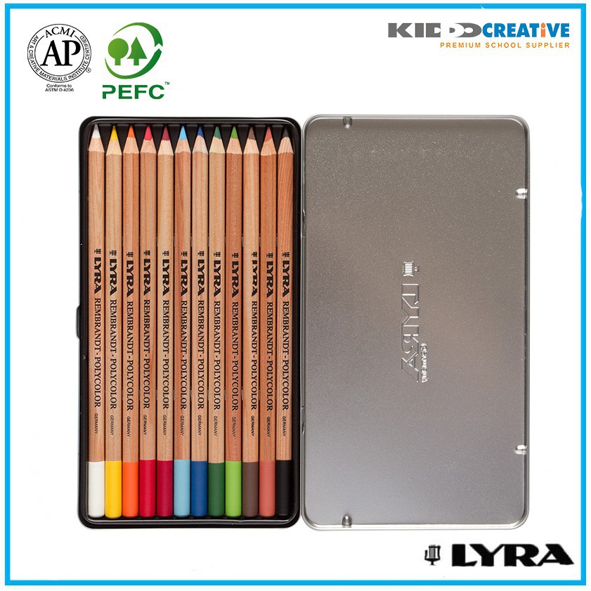 Jual LYRA REMBRANDT POLYCOLOR PENCILS SET 24, 36, 72 PCS | Shopee Indonesia