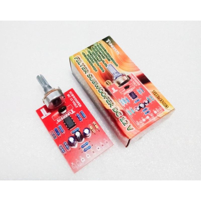 Jual KIT FILTER SUBWOOFER DC 12V TUNERSYS filter kit subwoofer tunersys