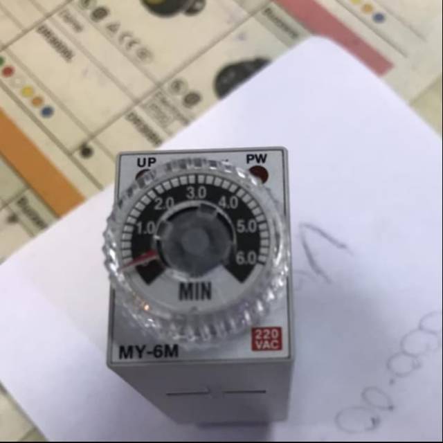Jual Timer Fotek My-6M 8 Kaki 220VAC | Shopee Indonesia