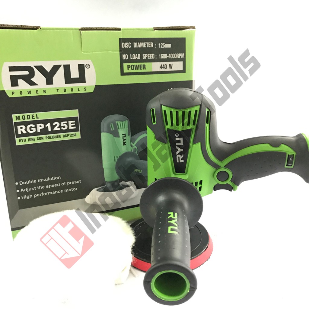 Jual RYU RGP125 Mesin Poles Mobil Motor - Alat Polisher Variable Speed ...
