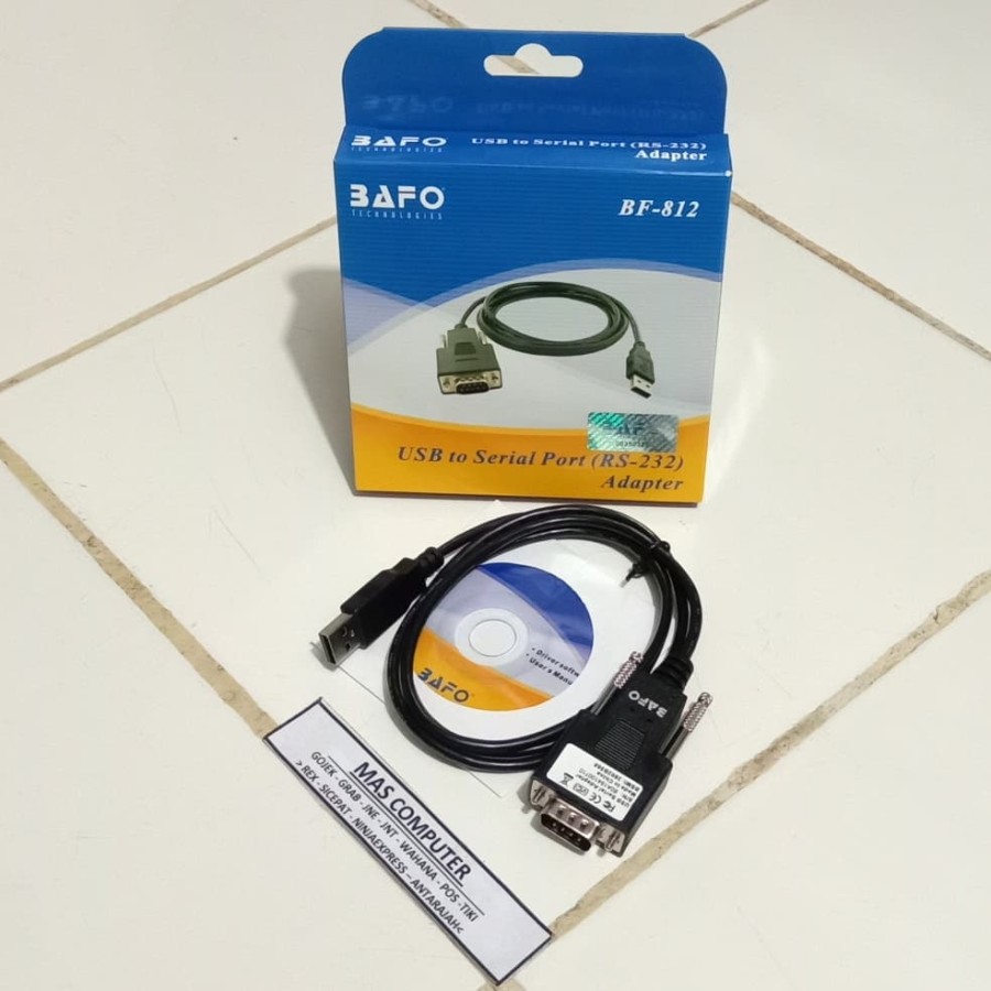 Jual BAFO BF812 / Kable Usb To Serial port RS232 / Converter USB TO