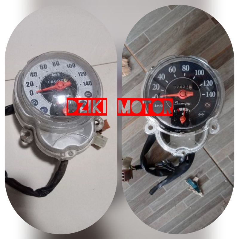 Jual Spido Speedometer Kilometer Honda Scoopy Fi Lama Old K Original