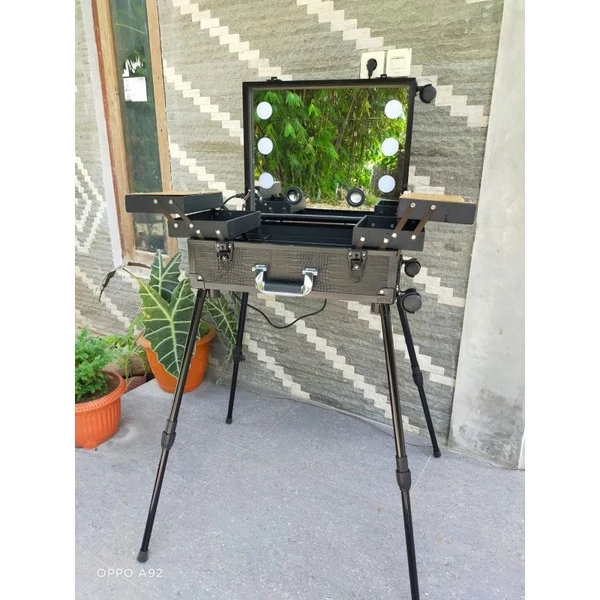 beautycase koper beautycase make up koper beautycase make up led beautycase make up besar beautycase make up led beautycase make up beautycase lampu led - foto 1