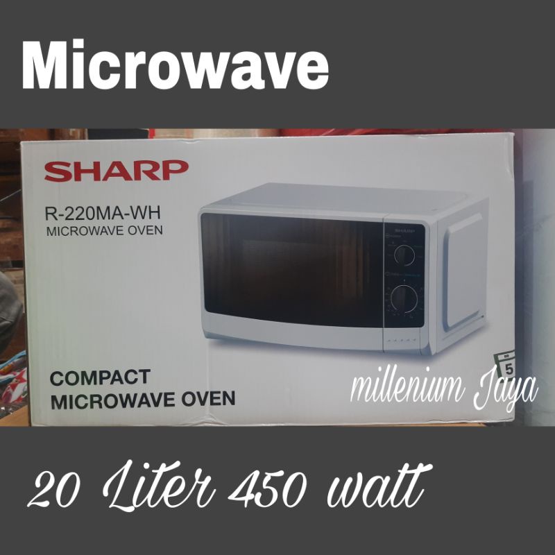 Jual MICROWAVE SHARP R 220 MA 20 LITER | Shopee Indonesia