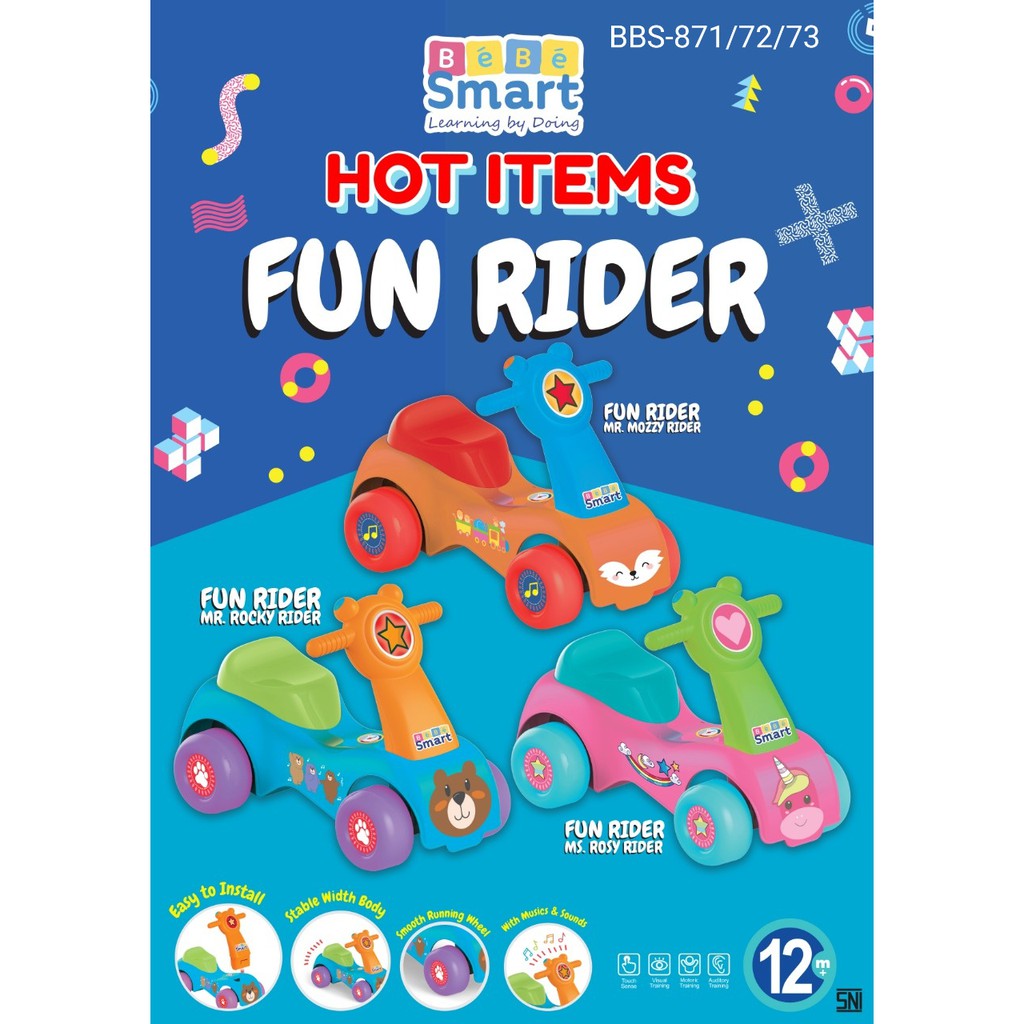 Jual Bebe Smart Fun Rider | Shopee Indonesia