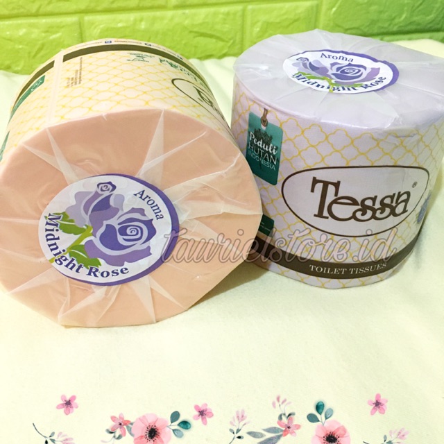 Jual 25 RIBU DAPET 3 || Tissue gulung merk TESSA warna ( UNGU & ORANGE ...