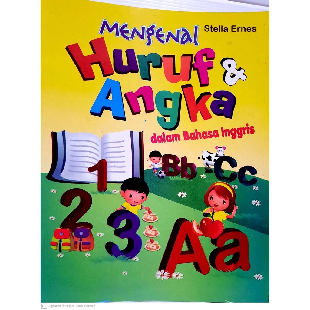 Jual Buku Anak Mengenal Huruf Dan Angka Full Color Shopee Indonesia