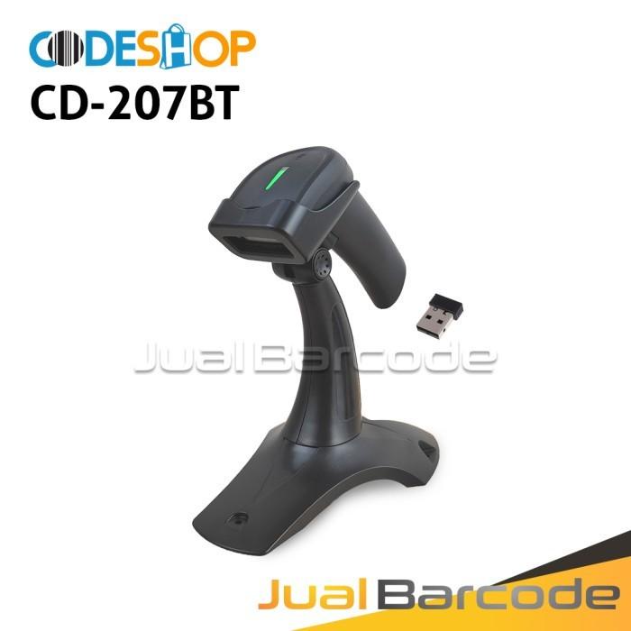 Jual Barcode Scanner Cd207Bt 2 Dimensi Wireless Usb Dongle