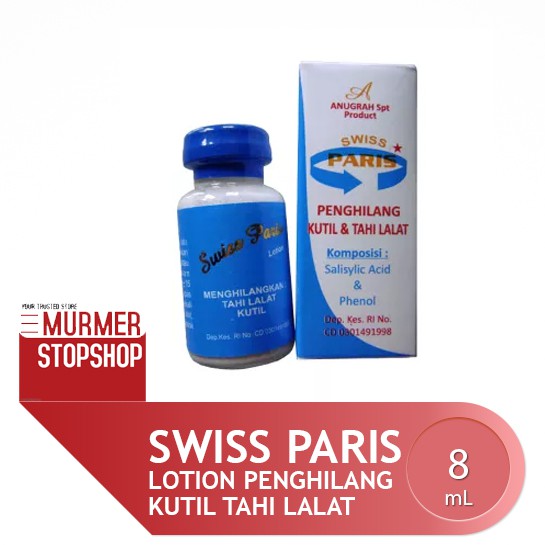 Jual Swiss Paris Lotion Obat Penghilang Kutil/ Tahi Lalat/ Mata Ikan
