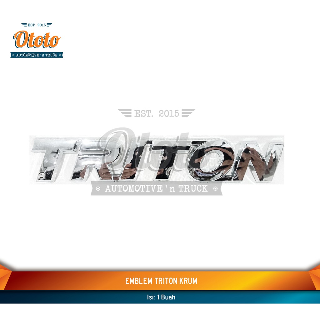 Jual Emblem TRITON | Shopee Indonesia