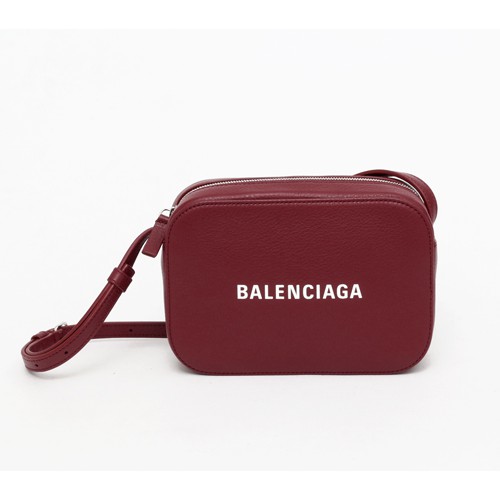 Jual BALENCIAGA EVERYDAY CAMERA BAG XS IN DARK RED/WHITE Article