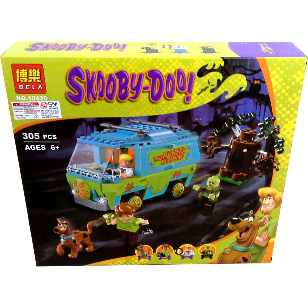 Jual Lego Bela 10430 Skooby Doo - The Mystery Machine | Shopee Indonesia