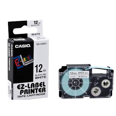 Jual Refill Casio Ez Label Print 12 mm Black White | Shopee Indonesia