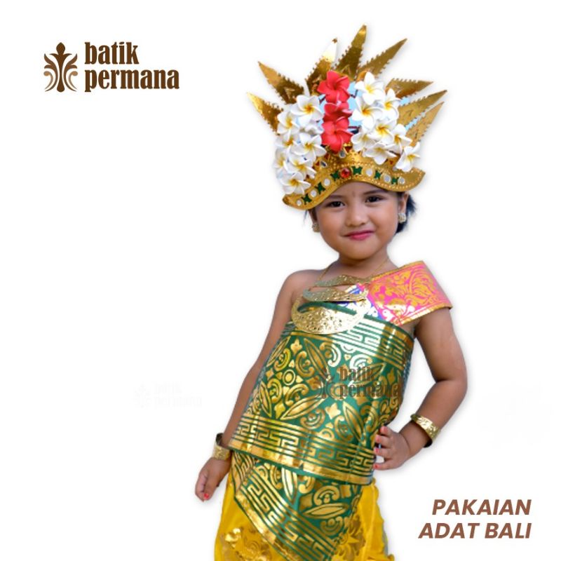 Jual Set Baju Adat Bali Anak Perempuan Dan Anak Laki Laki, Set Baju ...