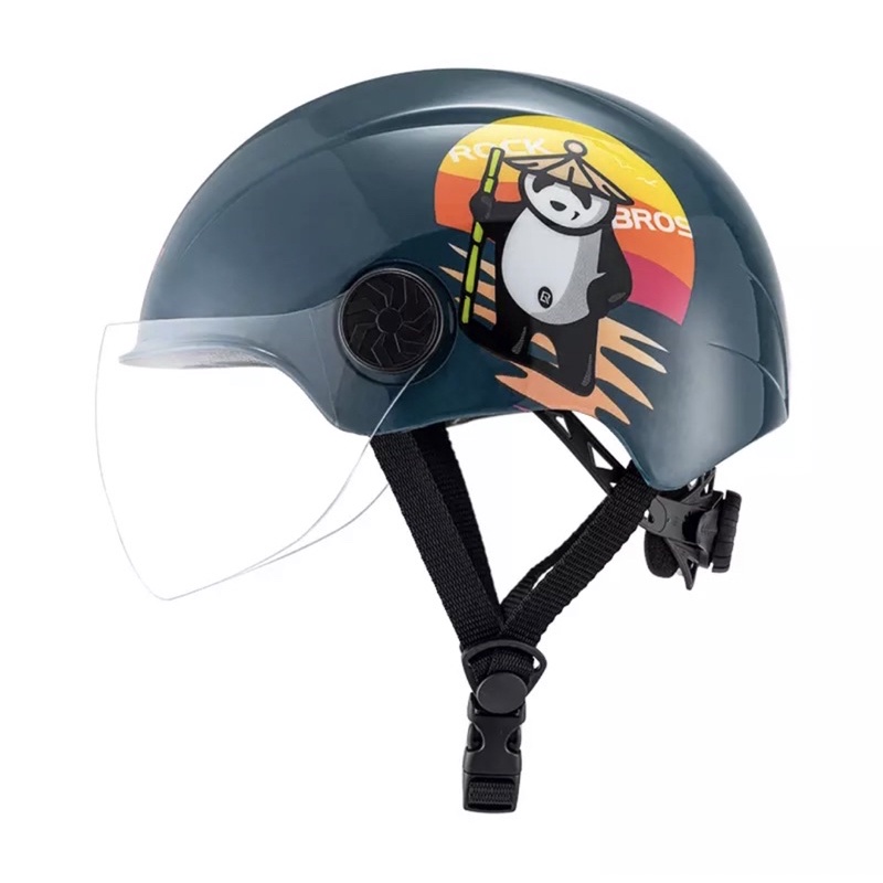 Jual ROCKBROS TS119 Panda Helm Sepeda Anak Kids Children Helmet Boys ...