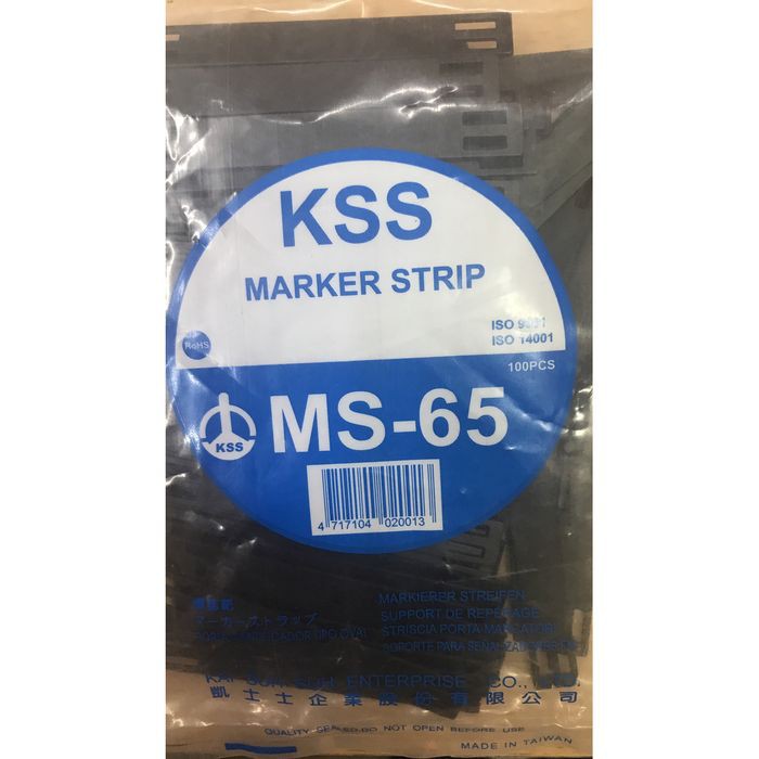 Jual Marker strip MS65 KSS / Marker strip flat marker MS-65 KSS / Label ...