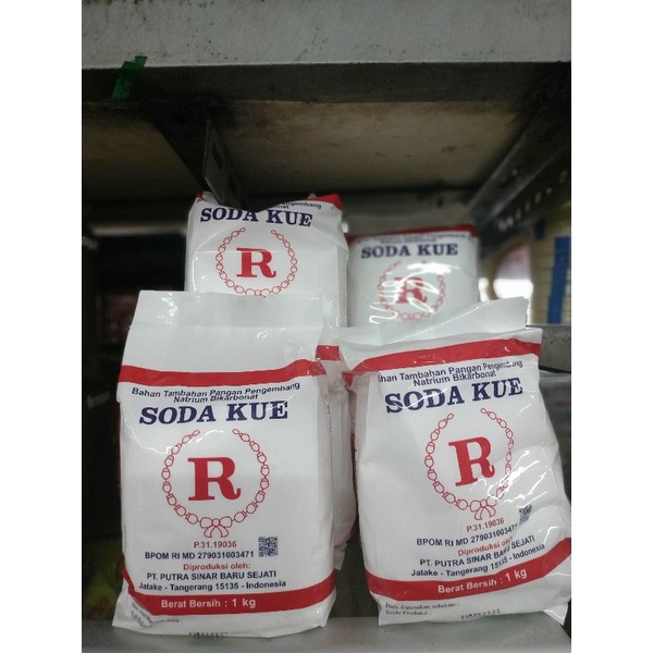 Jual Soda Kue R / Soda R Kemasan 1 Kg | Shopee Indonesia