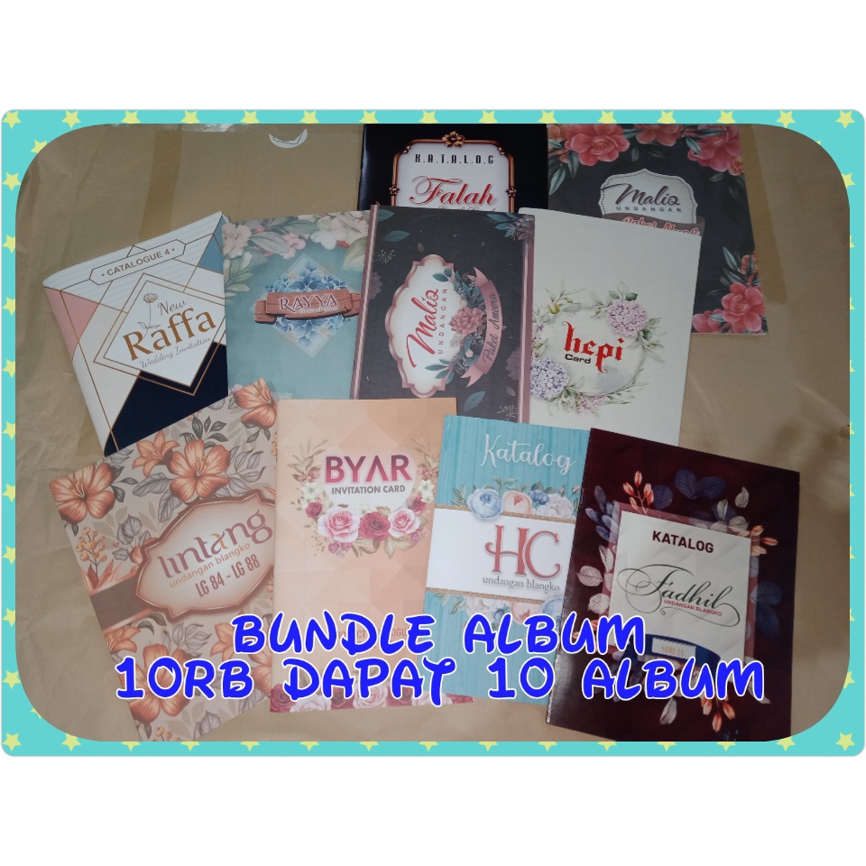 Jual Paket Album 10 ribuan dapat 10 album (Limited) | Shopee Indonesia