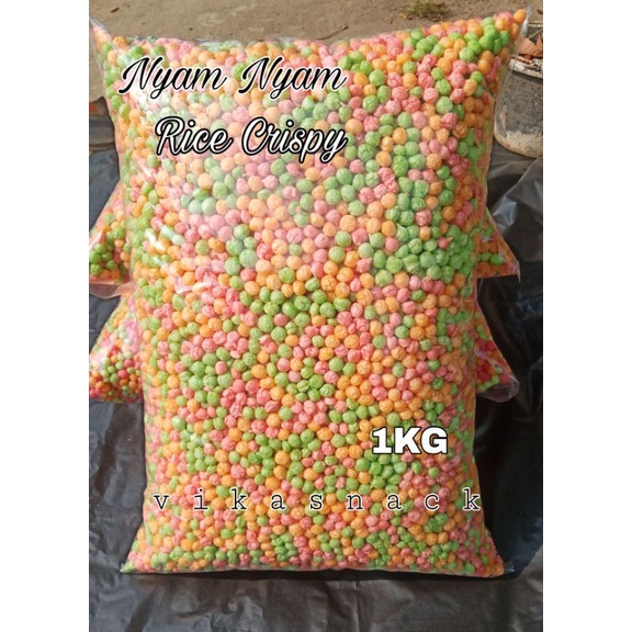 Jual Nyam Nyam Rice Crispy Kiloan Netto 1kg Shopee Indonesia