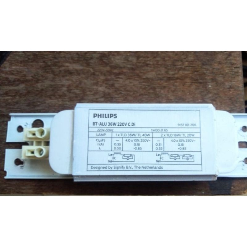 Jual PHILIPS BALLAST BTA 36W 220V C DI 220V Trafo Lampu TL 36W | Shopee ...