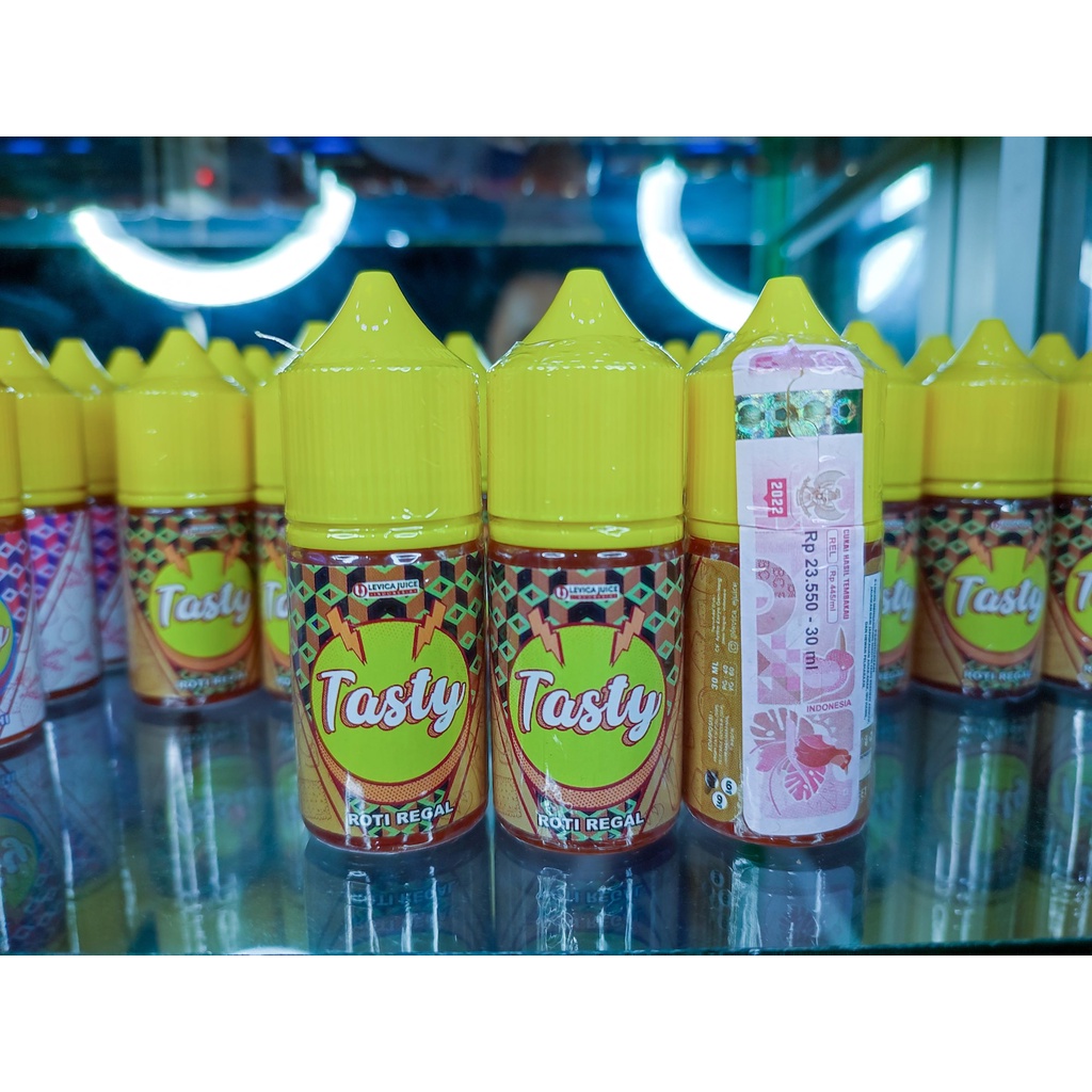 Jual Liquids poods 30ML SALTNICC 9&3MG ROTI REGAL tasty JU ICE Original ...