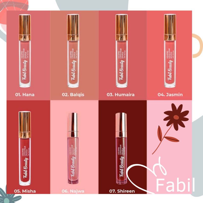 Jual Fabil Lipcream Lip Cream Matte Nude Bold With Moringa Shopee Indonesia