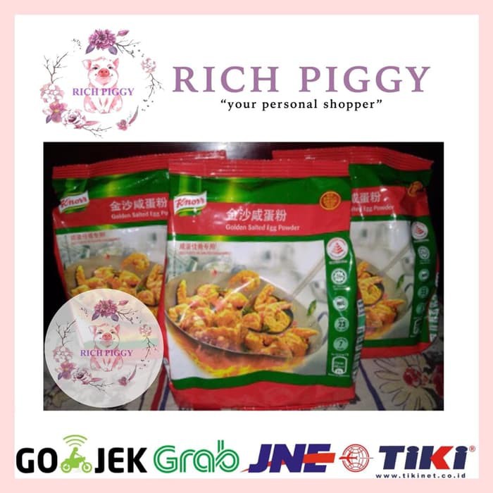 Jual Knorr Golden Salted Egg Yolk Powder 270 Gram ( From Singapore