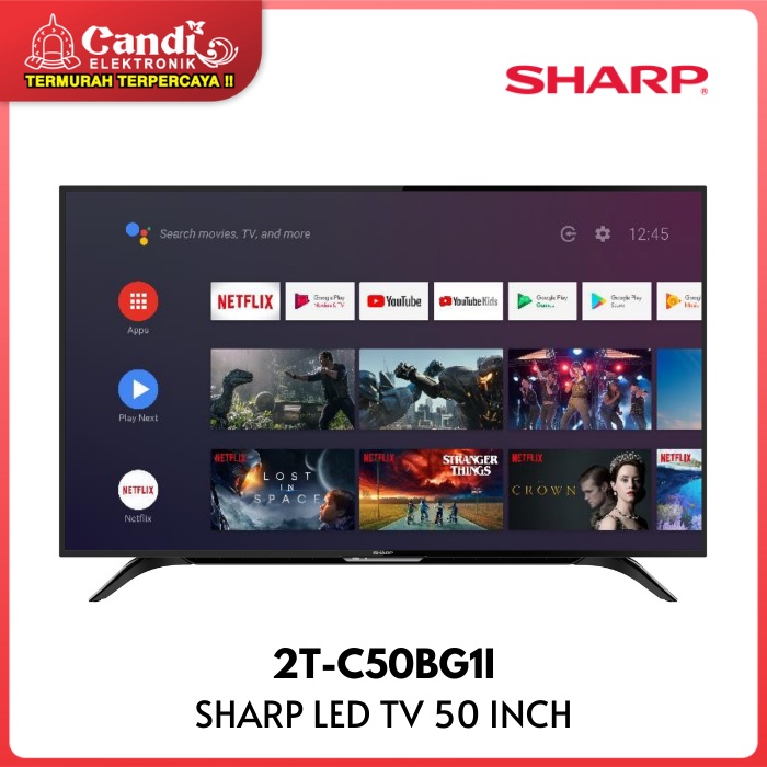 Jual SHARP LED TV 50 inch 2TC50BG1I Android Full HD Shopee Indonesia