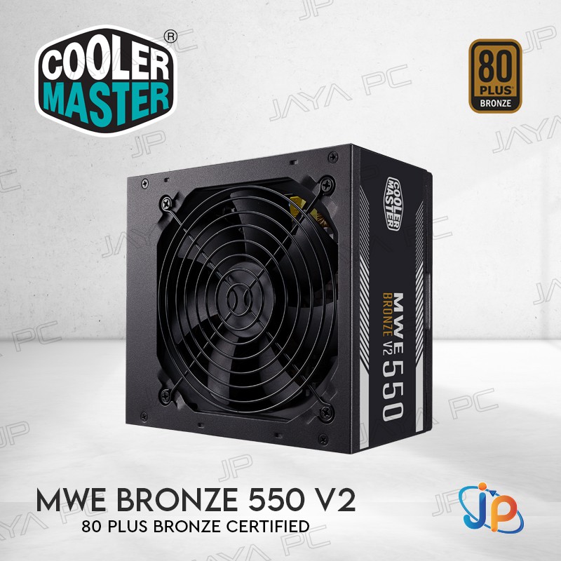 Jual Cooler Master MWE Bronze V2 550Watt PSU/ Power Supply 550W 80 ...