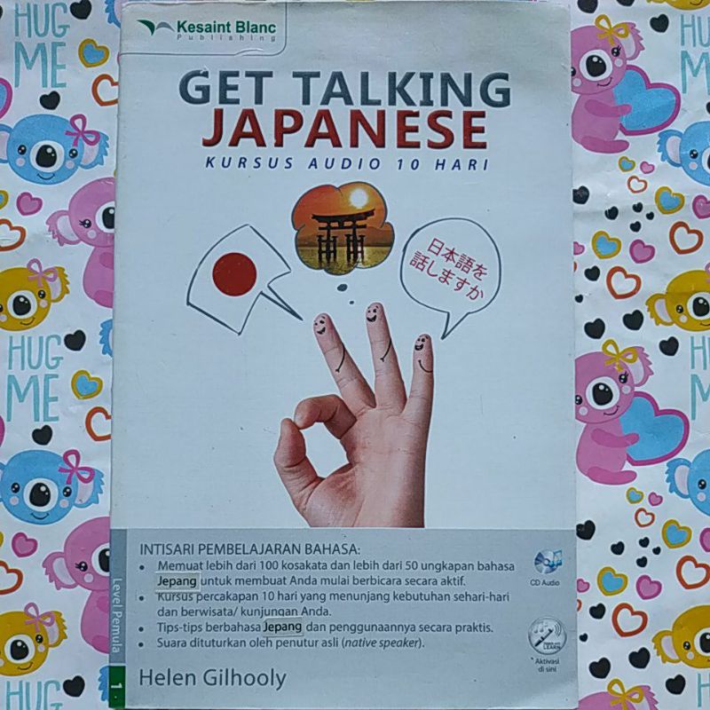 Jual Buku Bahasa " GET TALKING JAPANESE " KURSUS AUDIO 10 HARI Shopee