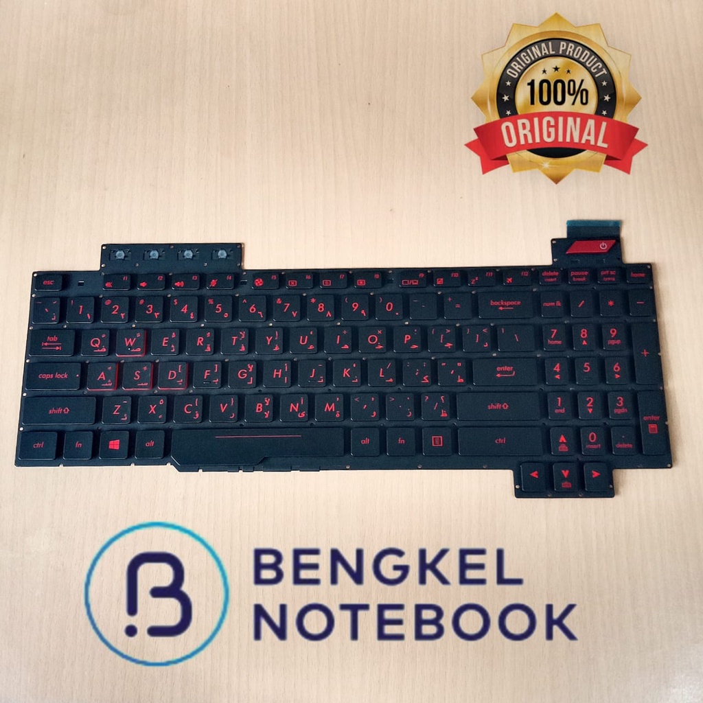 Jual Keyboard Asus ROG GL503 GL503G GL503GE GL503V GL503VD GL503VM Red ...